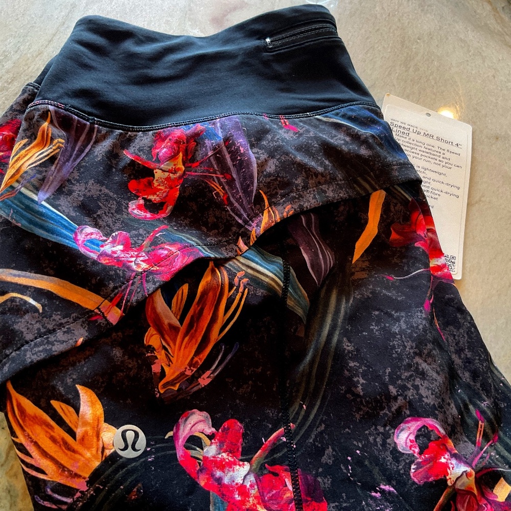 Lululemon Speed up MR short 4" Lined